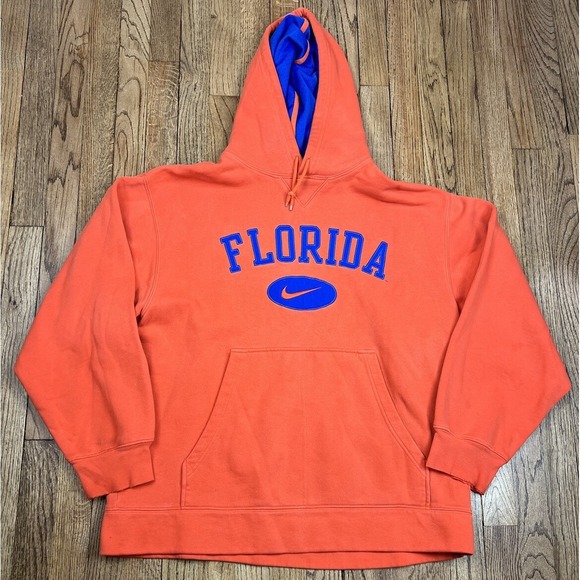 Nike Other - Vintage Nike Center Swoosh Florida‎ Gators Hoodie Sweatshirt Men's Size Medium